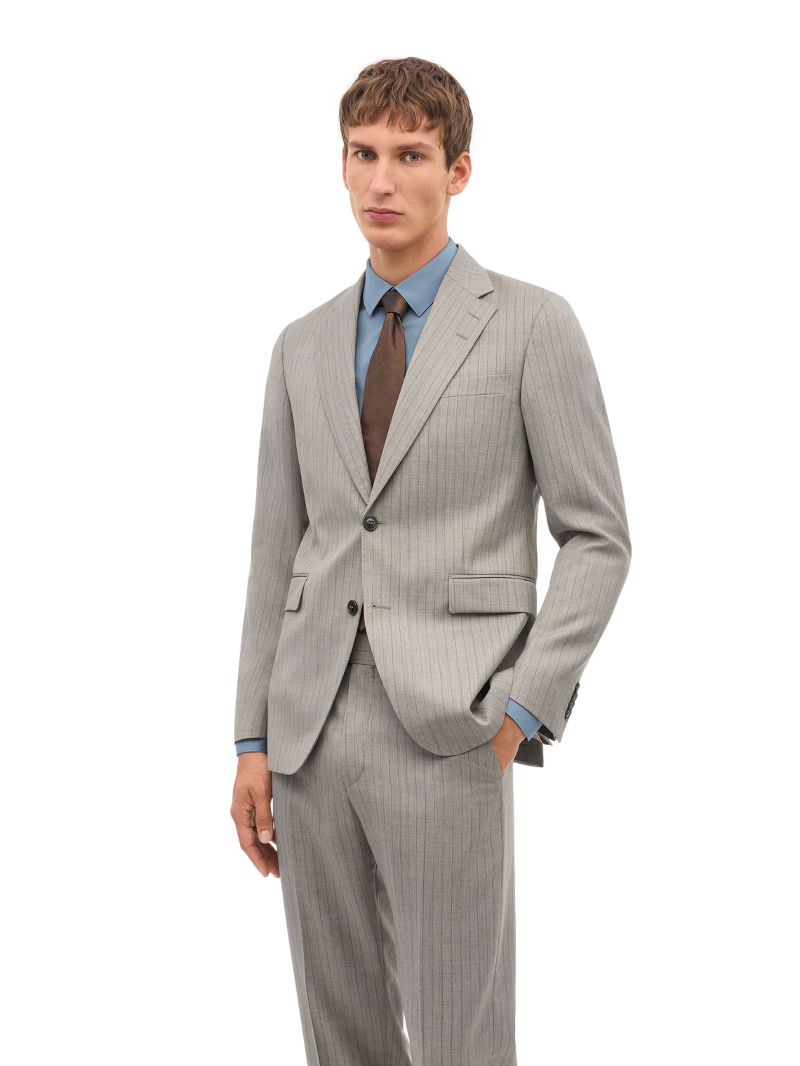 Tiger of Sweden Ease Blazer Blazer Brun Mønster - modostore.no