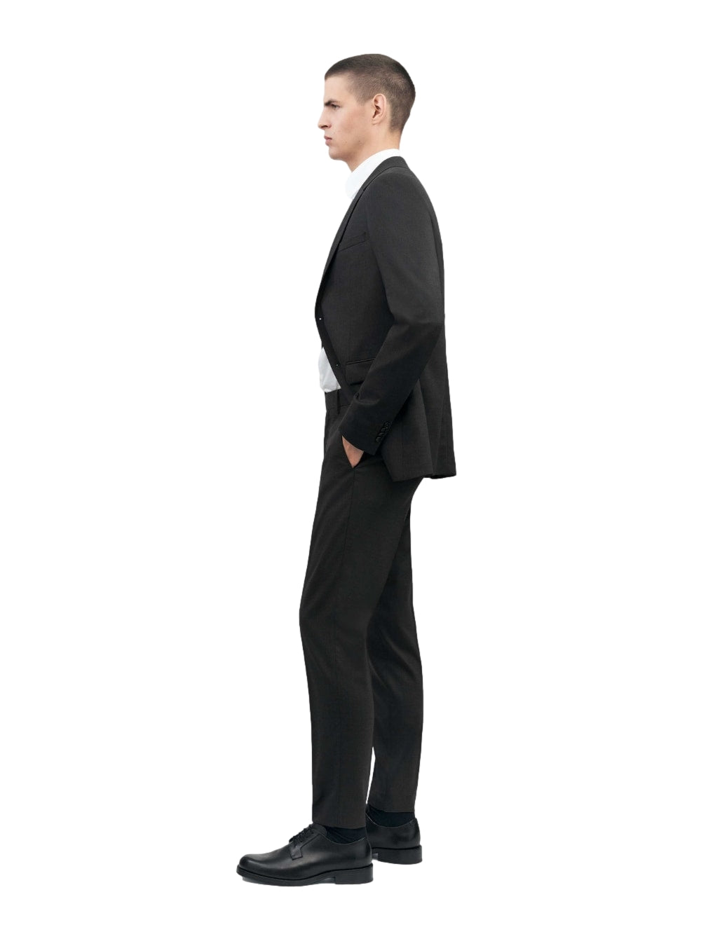 Tiger of Sweden Tenutas Travel Suit Pants Dressbukse Mørkegrå - modostore.no