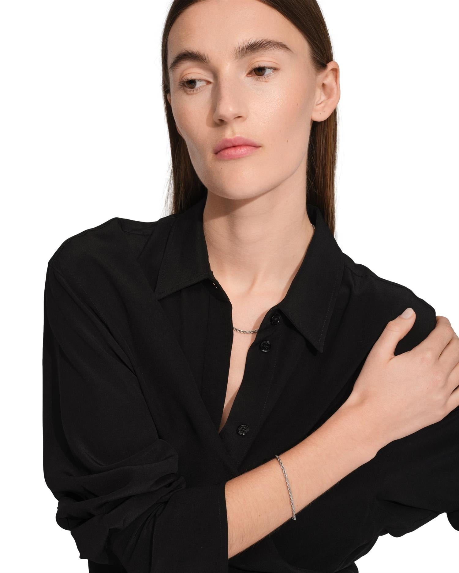 Tom Wood Rope Bracelet 7.7 Armbånd Sølv - modostore.no