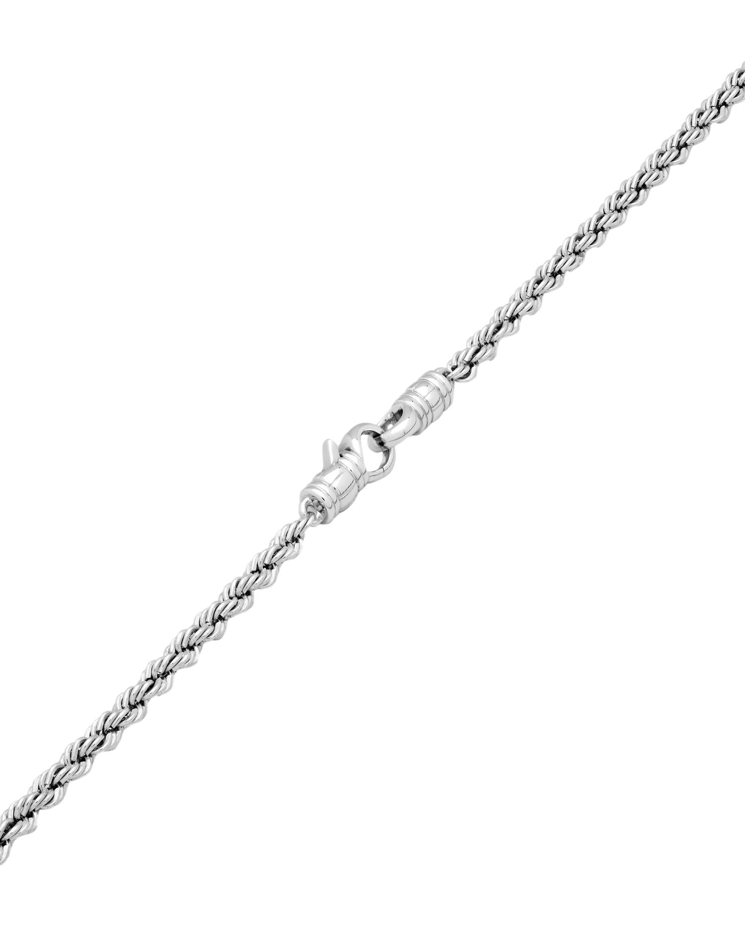 Tom Wood Rope Bracelet 7.7 Armbånd Sølv - modostore.no