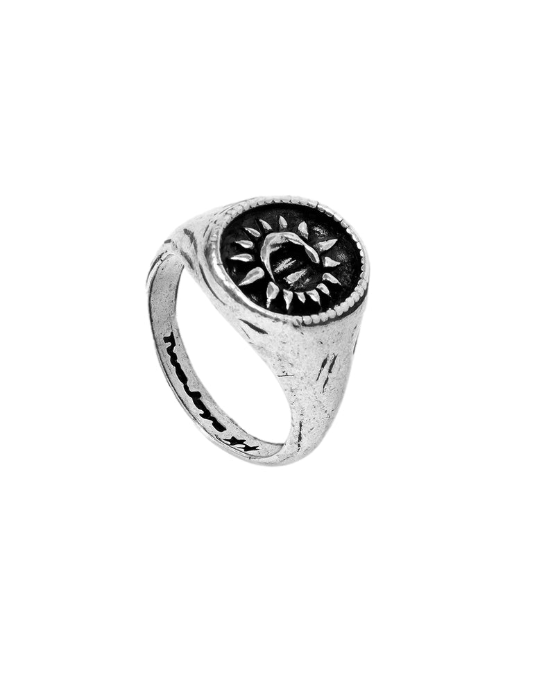 TwoJeys Midnight Ring Ring Sølv - modostore.no