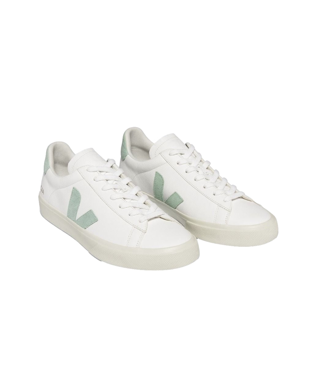 Veja Campo Extra White Matcha Sko Hvit Og Grønn - modostore.no