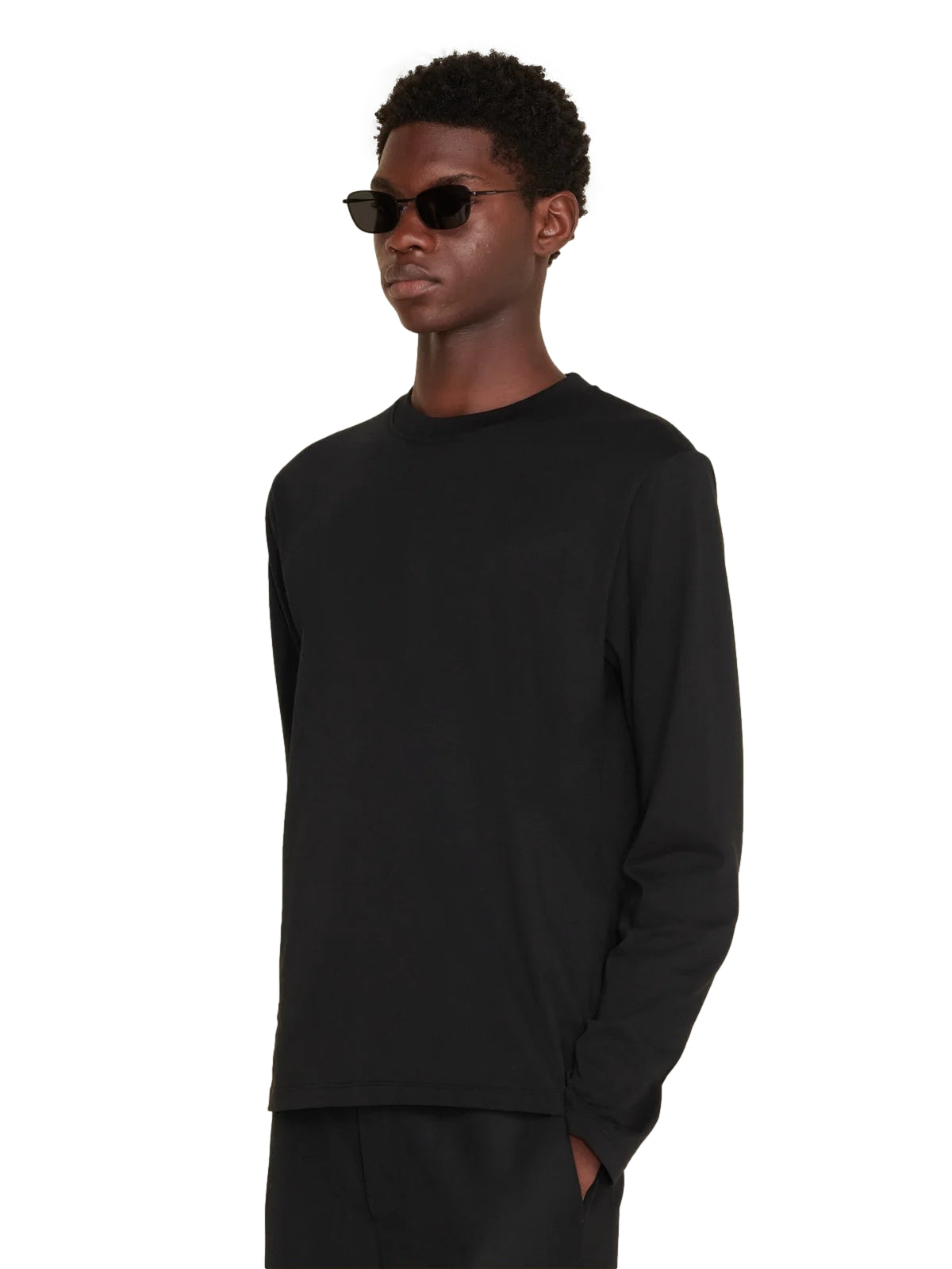 Holzweiler M. Regular Long Sleeve Genser Sort - modostore.no