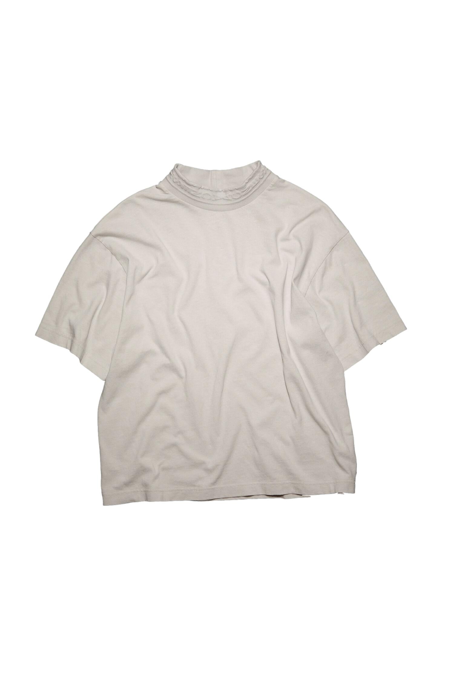 Acne Logo Tape T-shirt T-shirt Off-White - [shop.name]