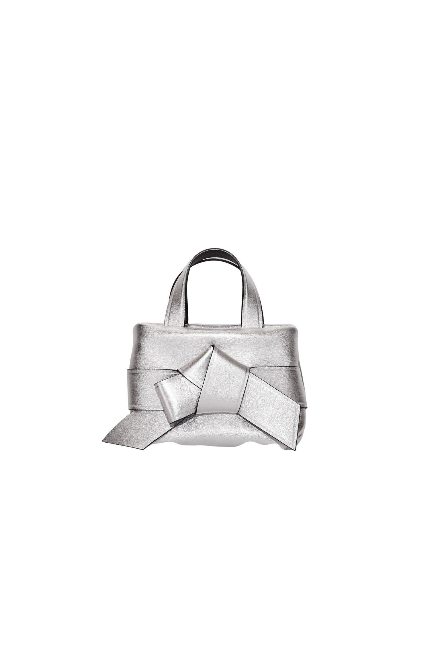 Acne Musubi Micro tote Veske Sølv - modostore.no