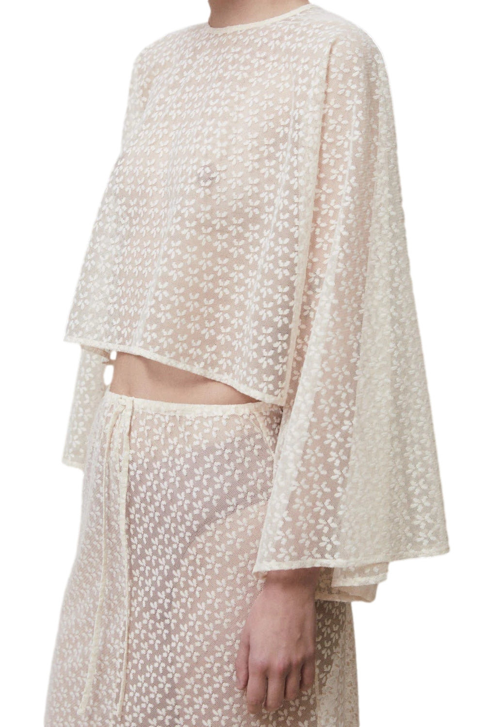 Blanca Studio Holland Skirt Skjørt Kremfarget - modostore.no