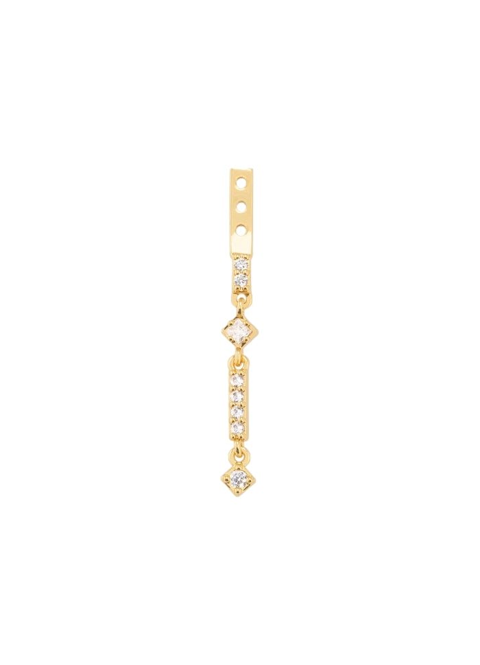 Emilia by Bon Dep Emilia Stud Charm NO. 7 multi Charm Gull - modostore.no