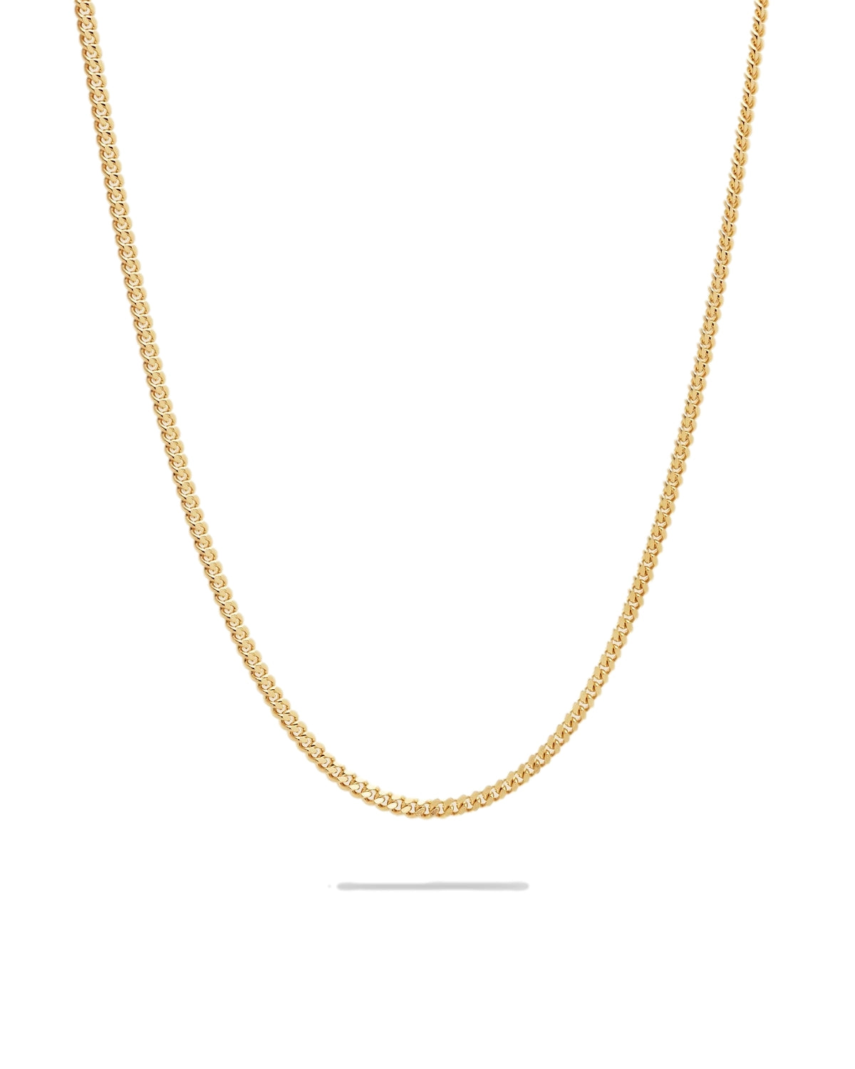 Tom Wood Jewellery Curb Chain M Gold 18inch Smykke Gull - [modostore.no]