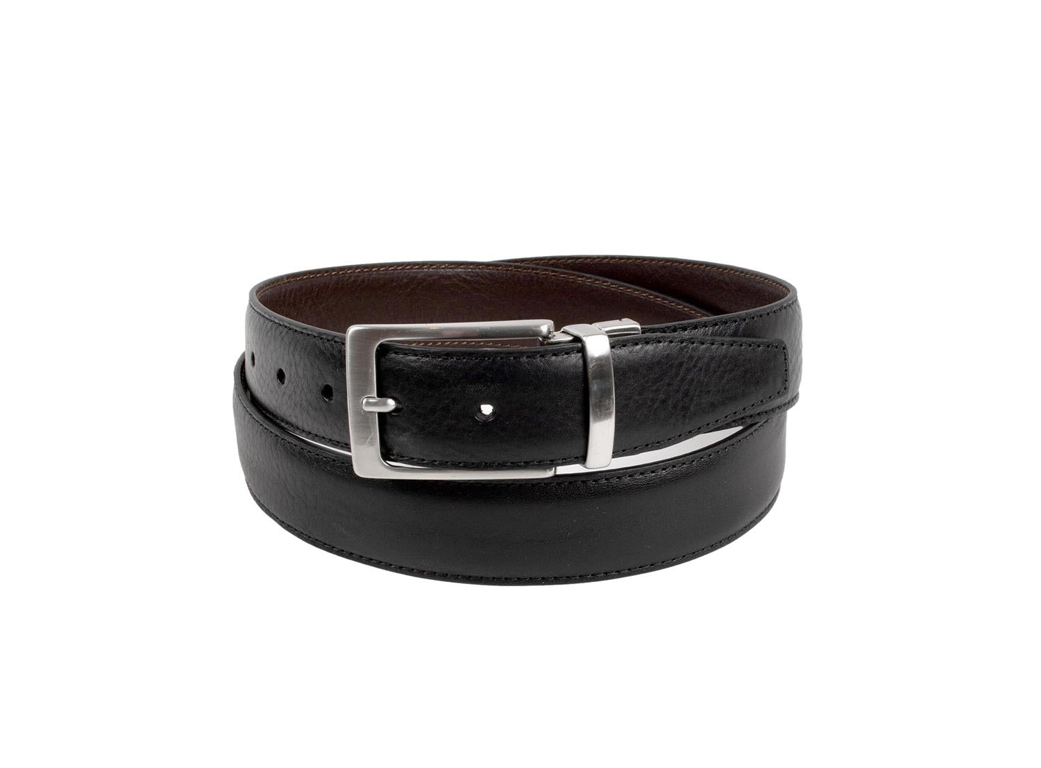 Manzini Montecristo Croc Belt 3,5cm Belte Sort - modostore.no
