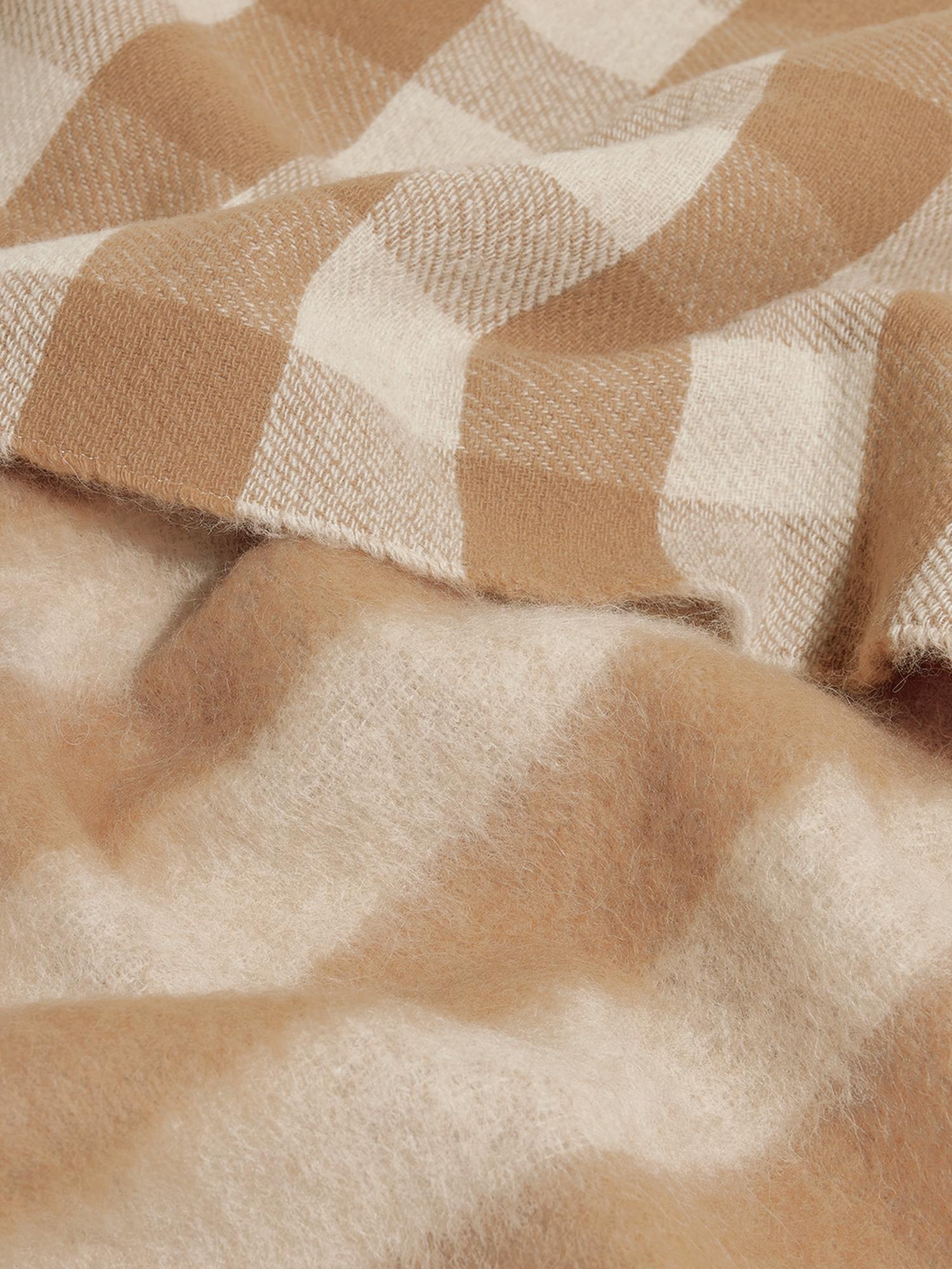 Holzweiler Bambino M Skjerf Beige Ruter - modostore.no