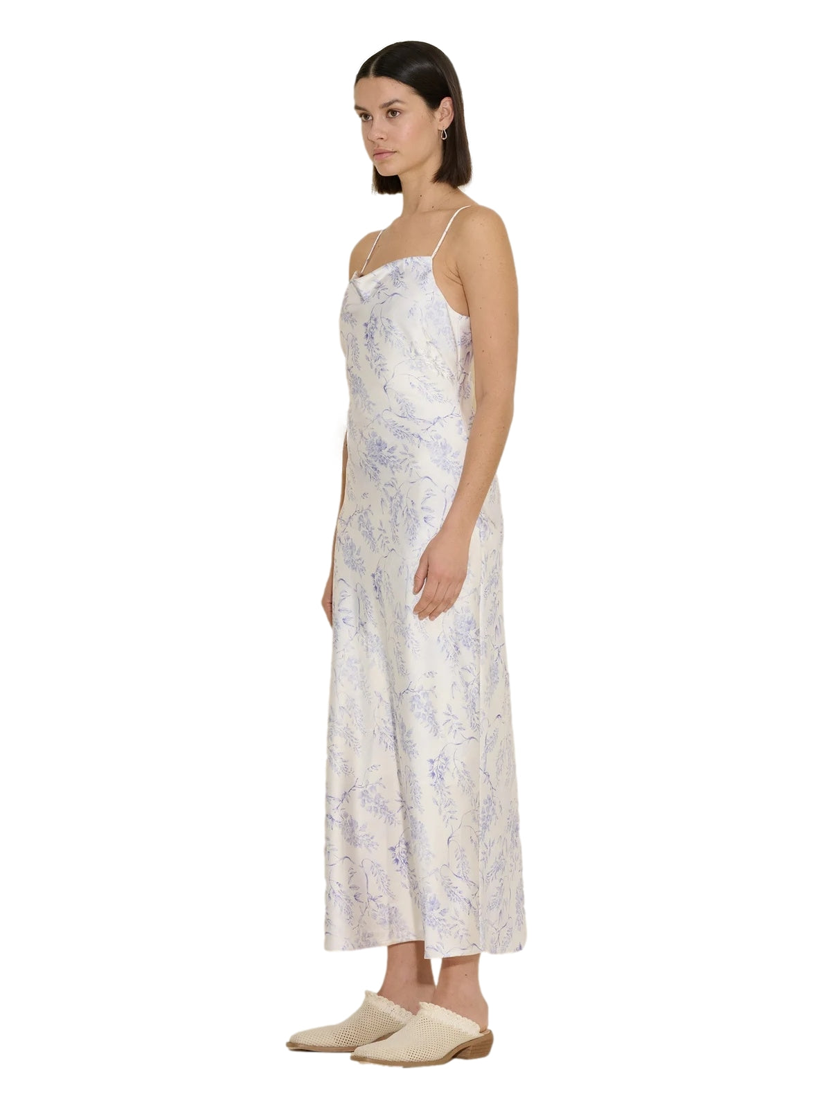 Holzweiler Eila Print Dress Kjole Lilla Mønster - modostore.no