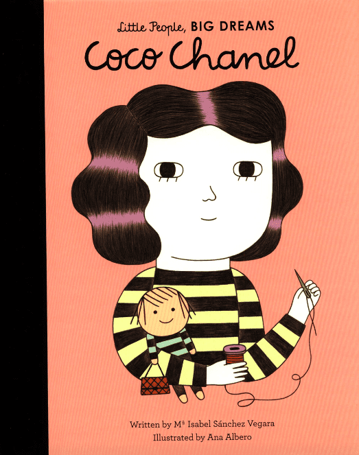 New Mags Little People, Big Dreams - Coco Chanel Coffee Table book Rosa - [modostore.no]