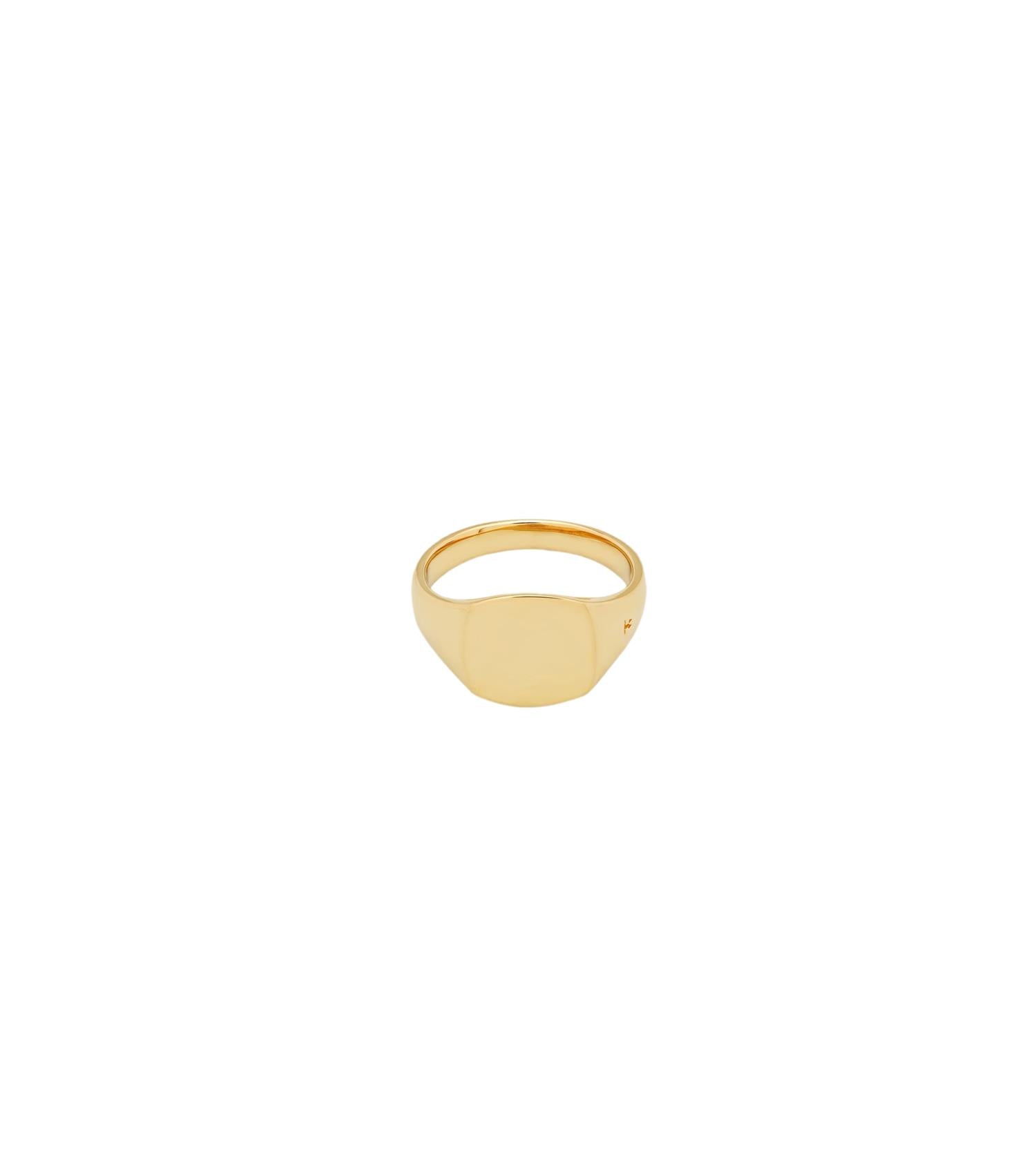 Tom Wood Jewellery Mini Cushion Gold Ring Gull - [modostore.no]