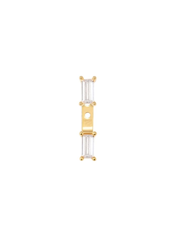 Emilia by Bon Dep Emilia Stud Charm NO. 3 long barre Charm Gull - modostore.no