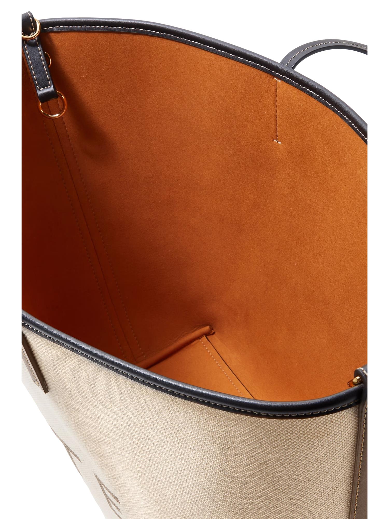Stella McCartney Tote Bag Eco Canvas Veske Ecru - modostore.no