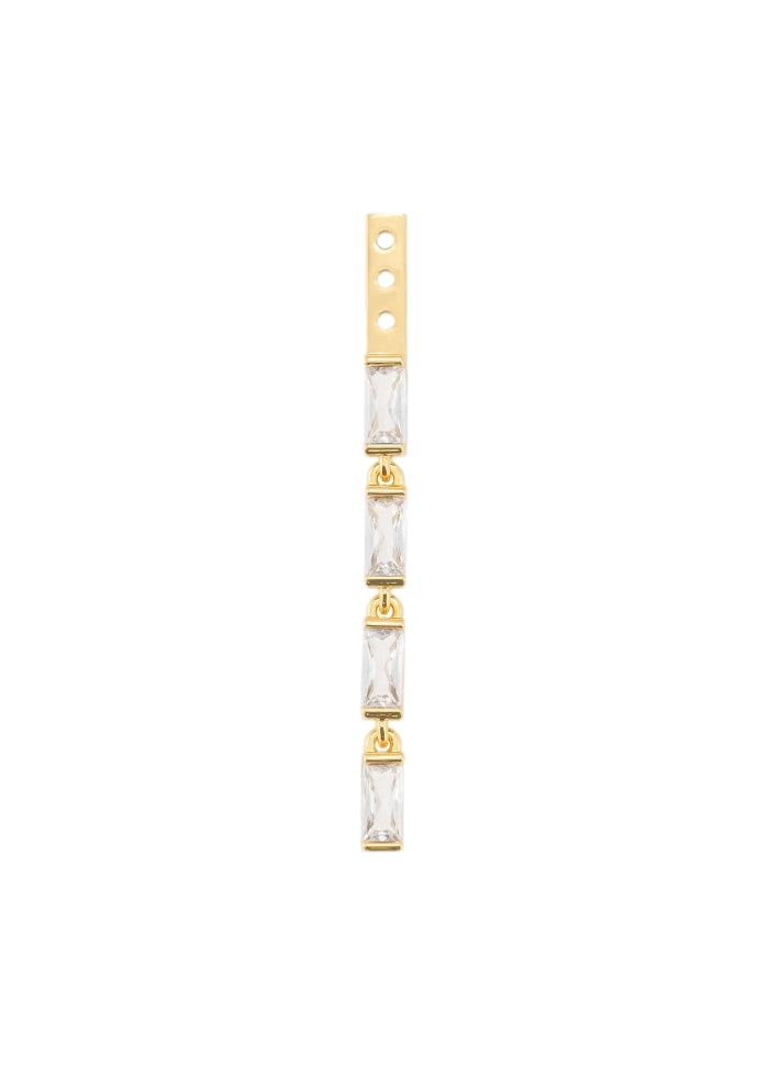 Emilia by Bon Dep Emilia Stud Charm NO. 10 drop barre Charm Gull - modostore.no