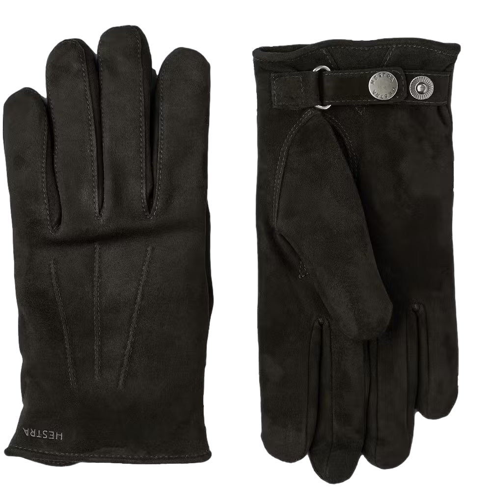 Hestra Robert Hansker Sort - modostore.no