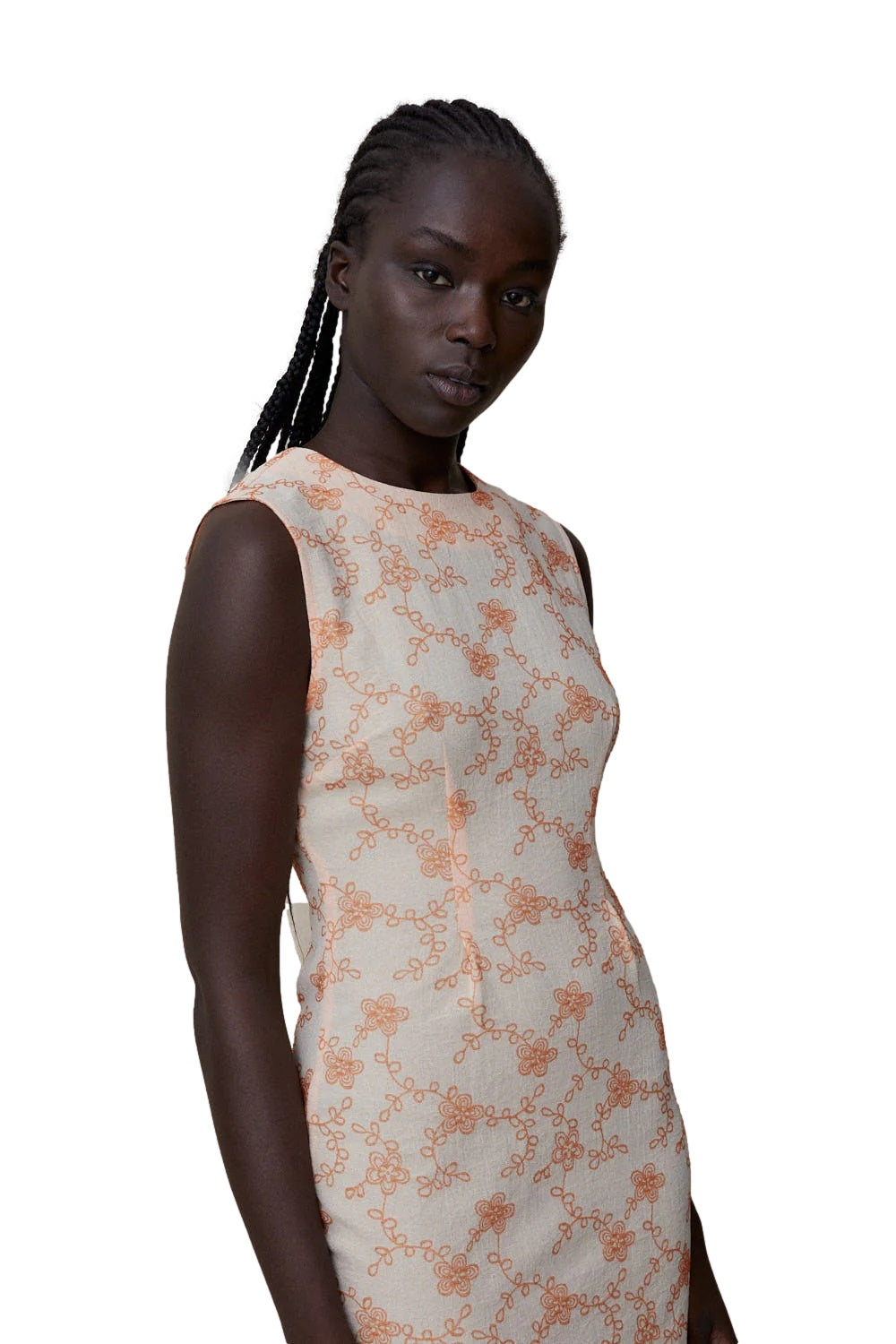 Blanca Studio Rosana Dress Kjole Fersken - modostore.no