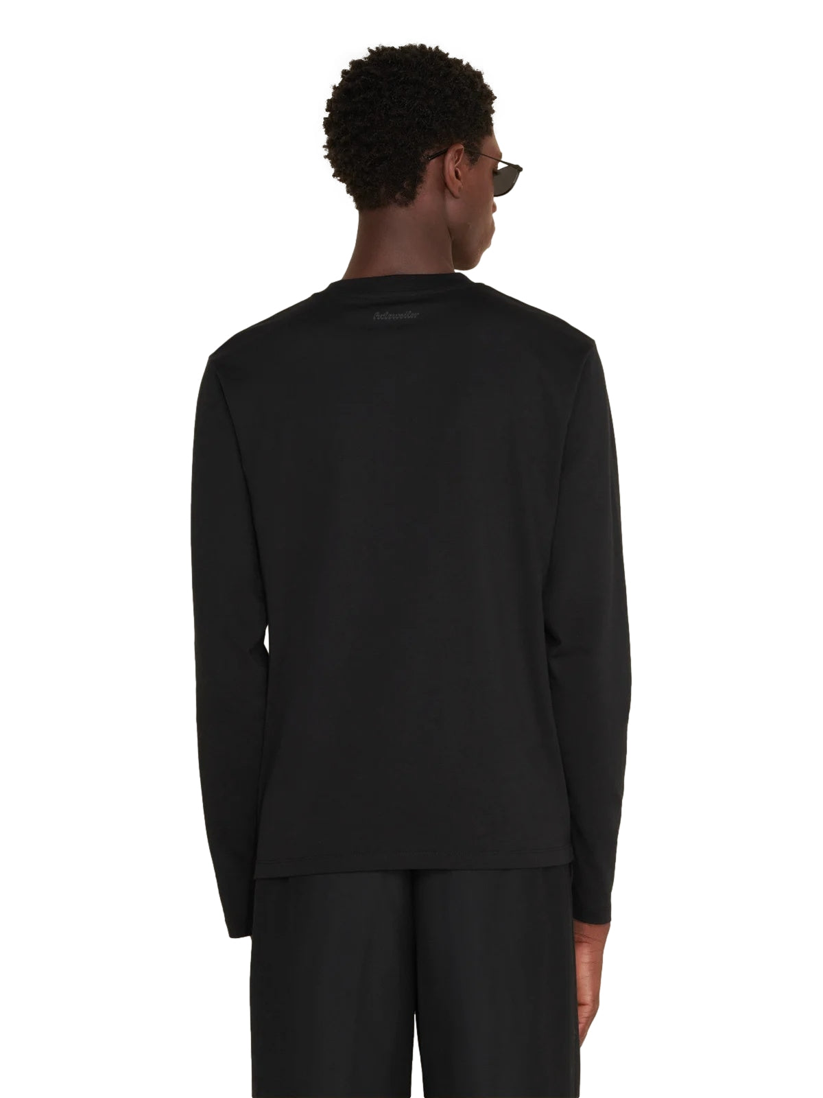 Holzweiler M. Regular Long Sleeve Genser Sort - modostore.no