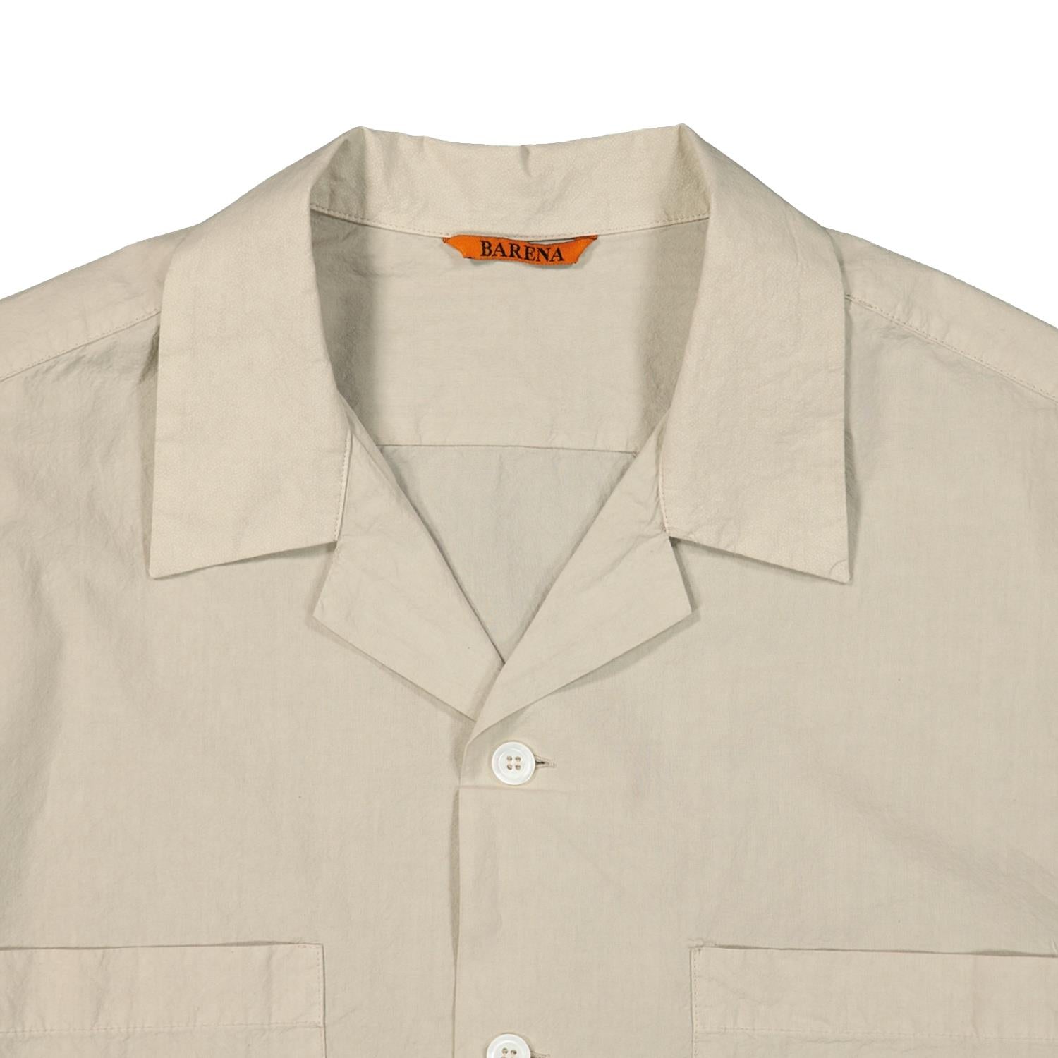 Barena Venezia Camicia Solana Tendon Skjorte Ecru - modostore.no