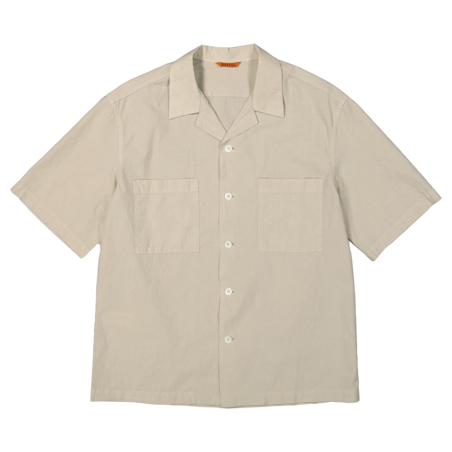 Barena Venezia Camicia Solana Tendon Skjorte Ecru - modostore.no