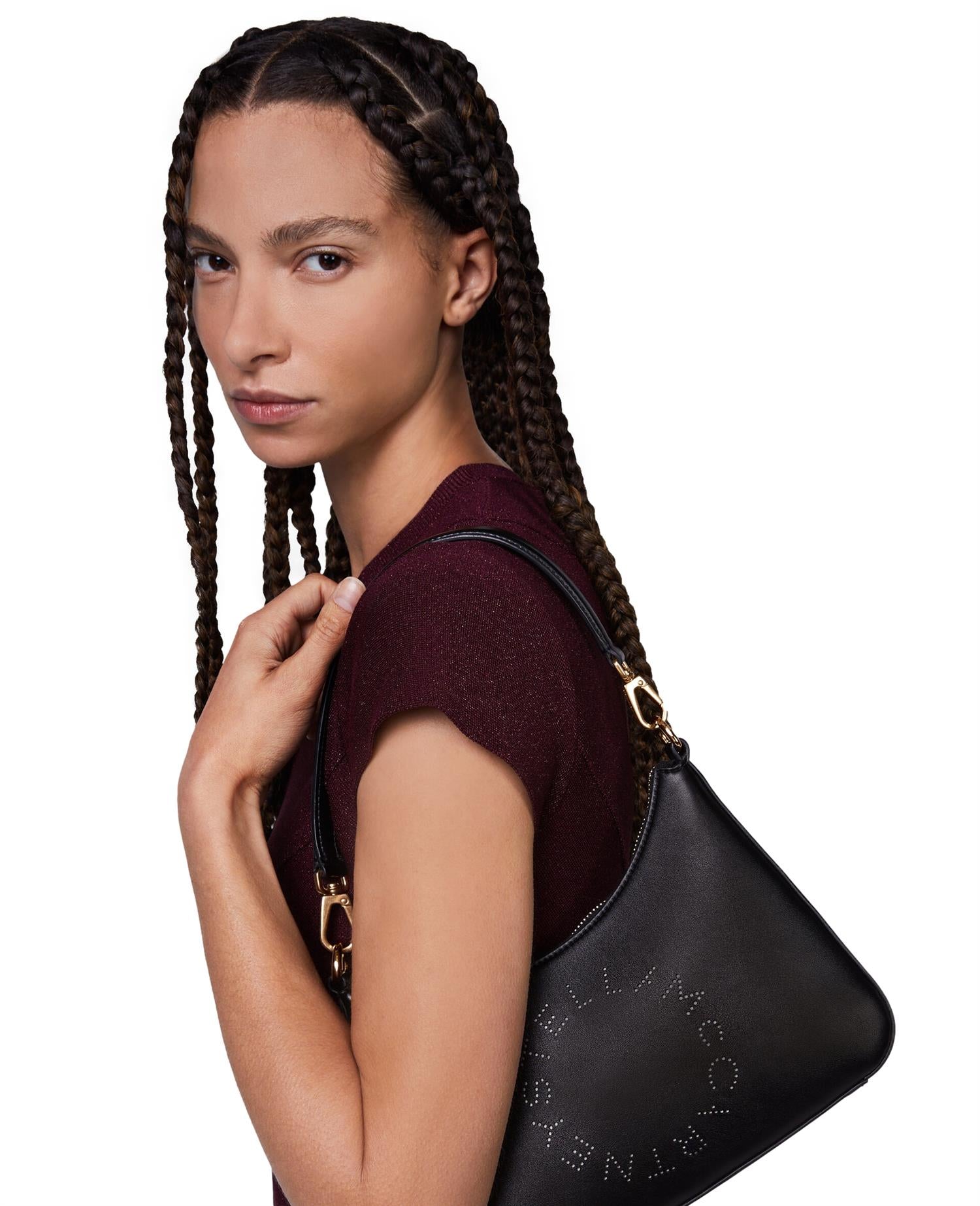 Stella McCartney Shoulder Bag Alter Mat Veske Sort - modostore.no
