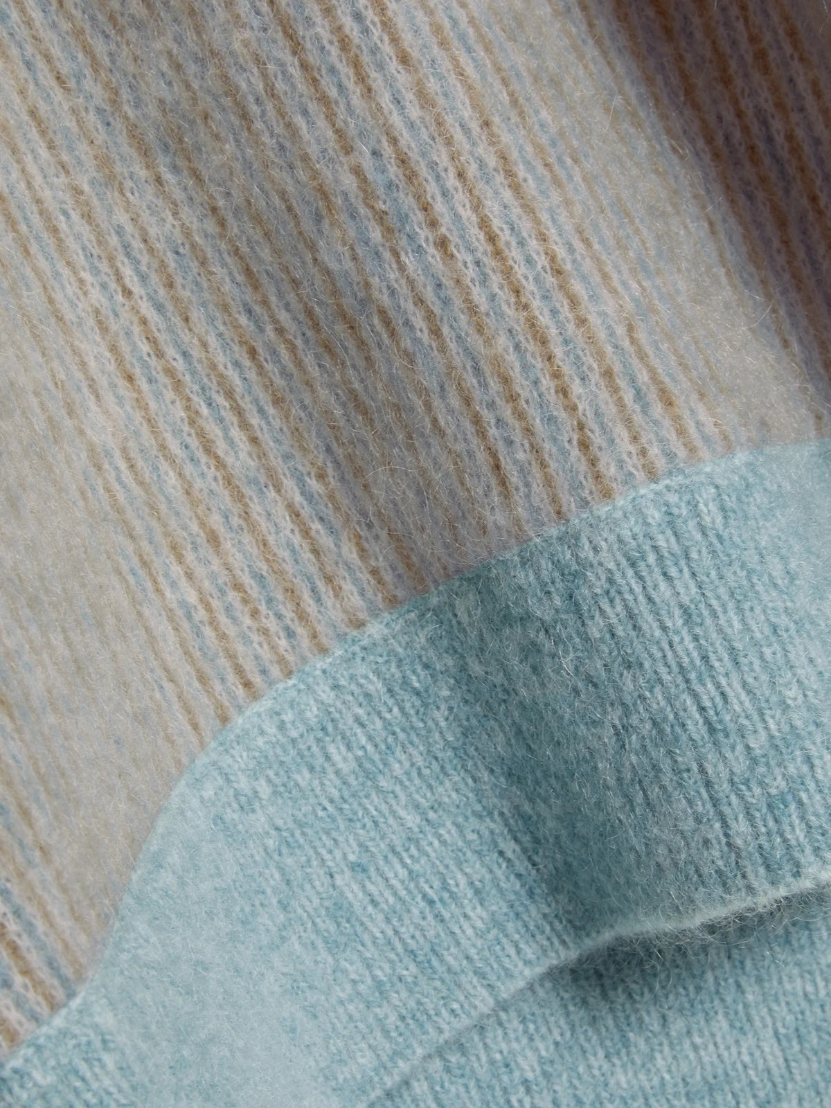 Holzweiler Anja Stripe Sweater Genser Blå Mønster - [modostore.no]