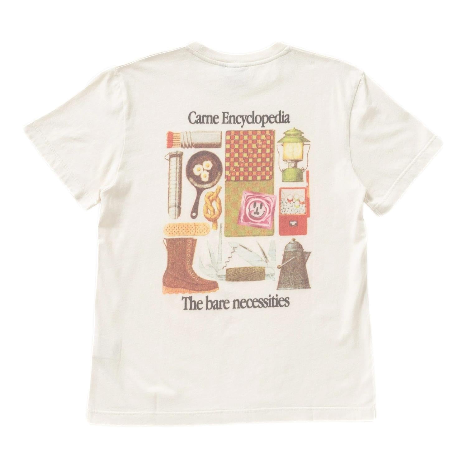 Carne Bollente The Bare Necessities T-shirt Kremfarget - [shop.name]