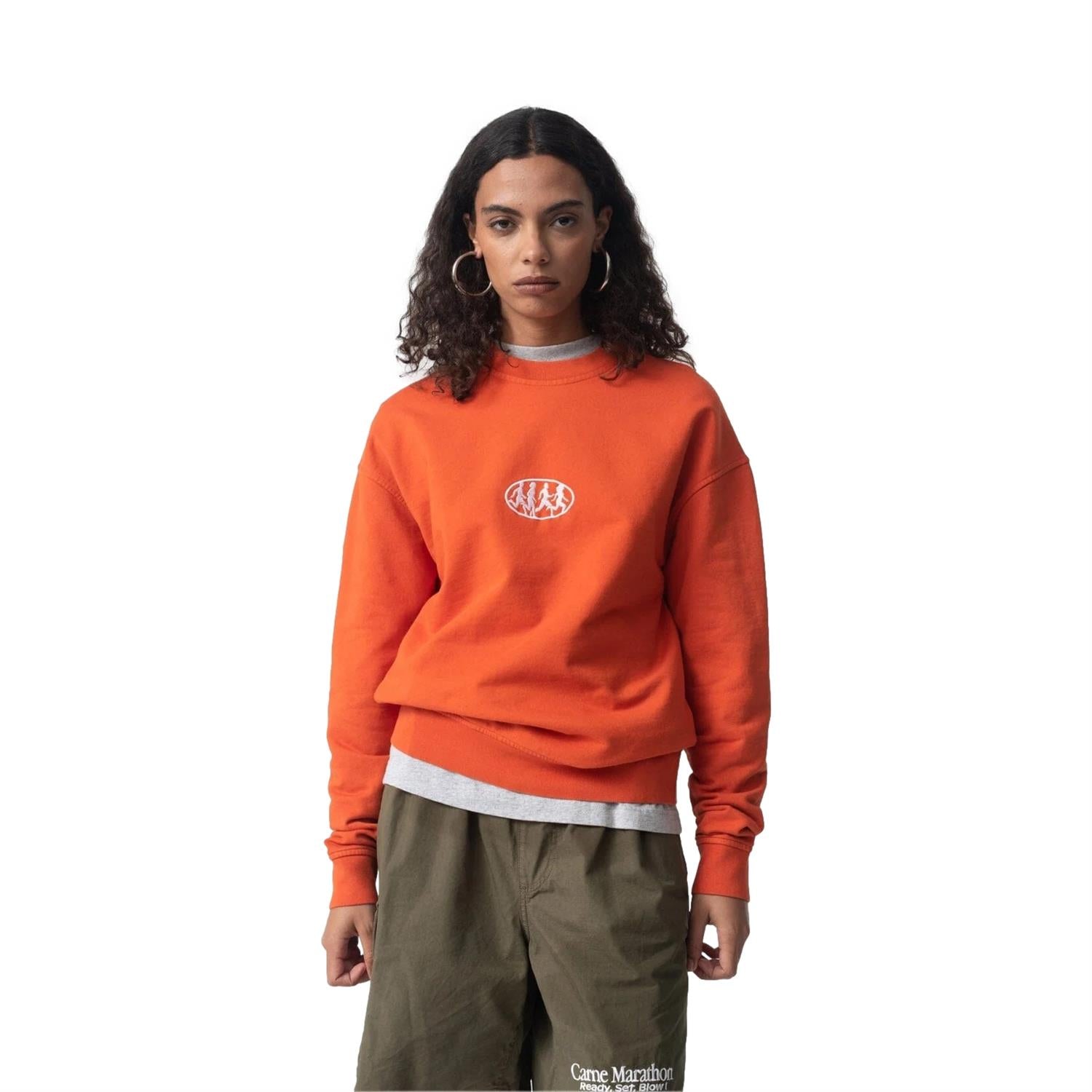 Carne Bollente Carne Marathon Genser Oransje - modostore.no