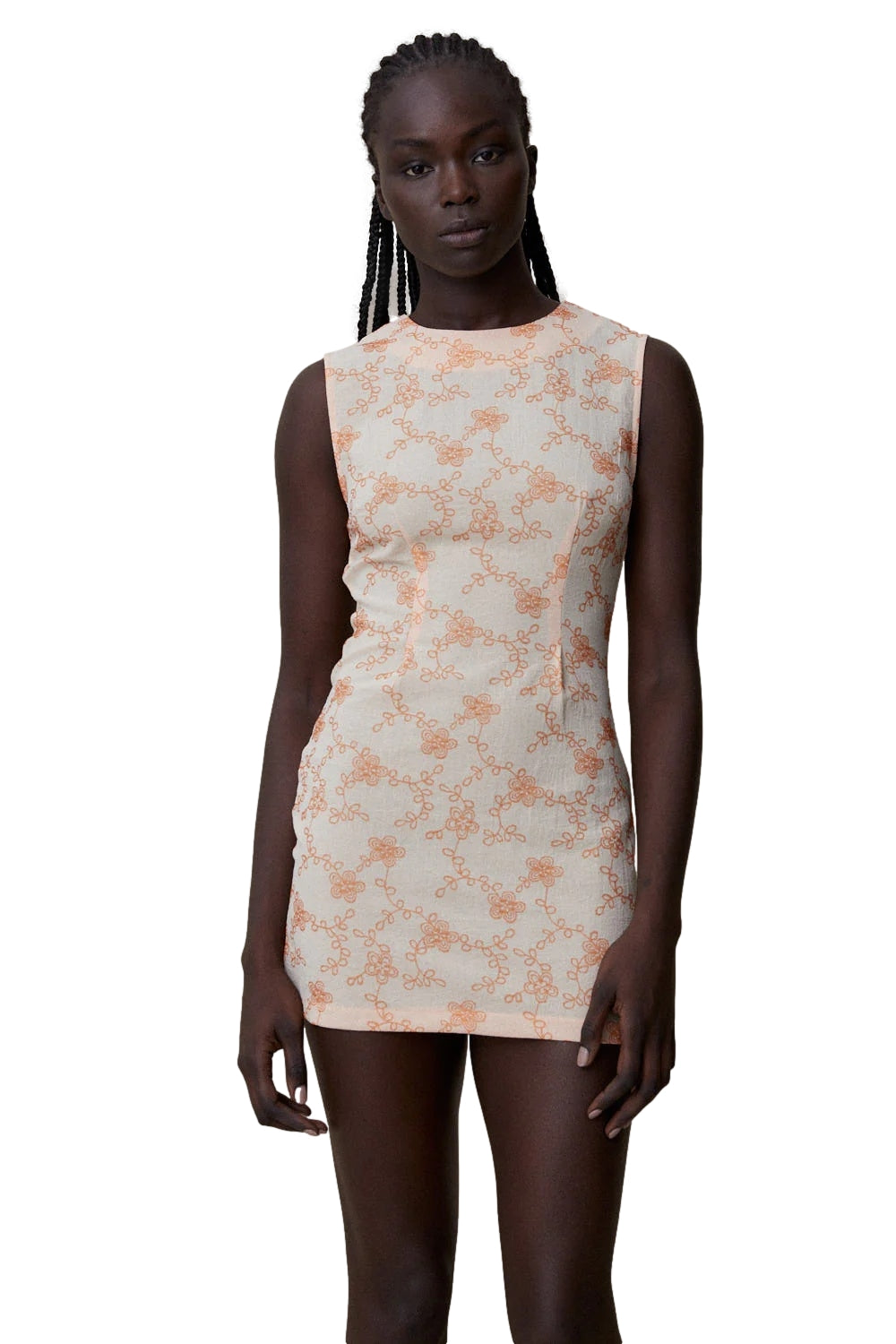 Blanca Studio Rosana Dress Kjole Fersken - modostore.no