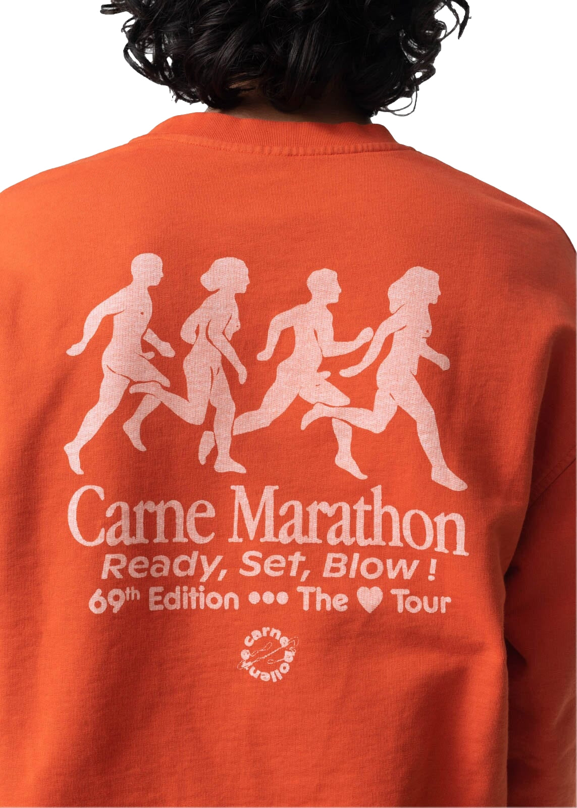Carne Bollente Carne Marathon Genser Oransje - modostore.no