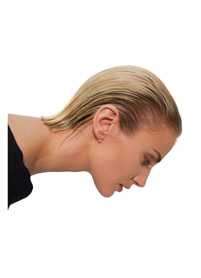 Emilia by Bon Dep Emilia Stud Charm NO. 4 barre Charm Gull - modostore.no