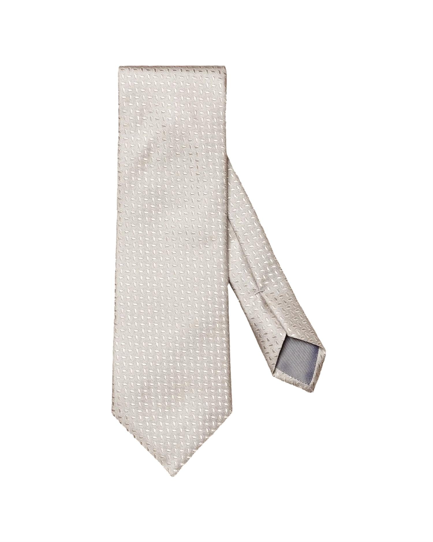 Eton Silk Evening Tie Slips Grå - modostore.no