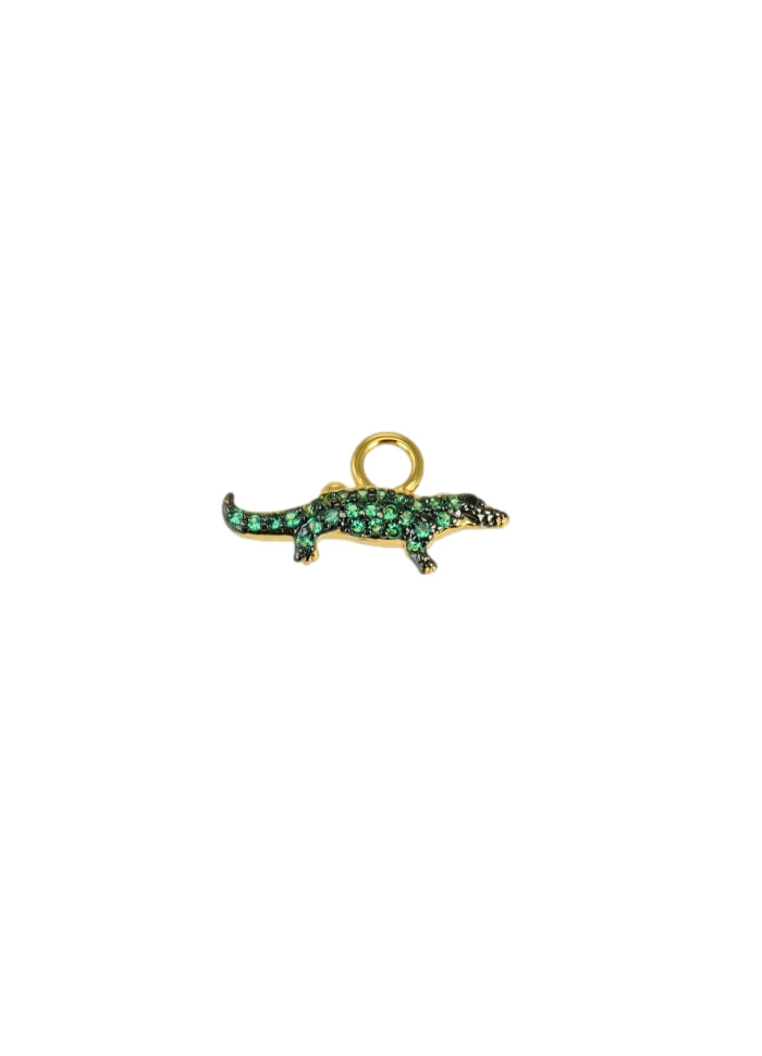 Emilia by Bon Dep Celina Charm crocodile Charm Gull - modostore.no