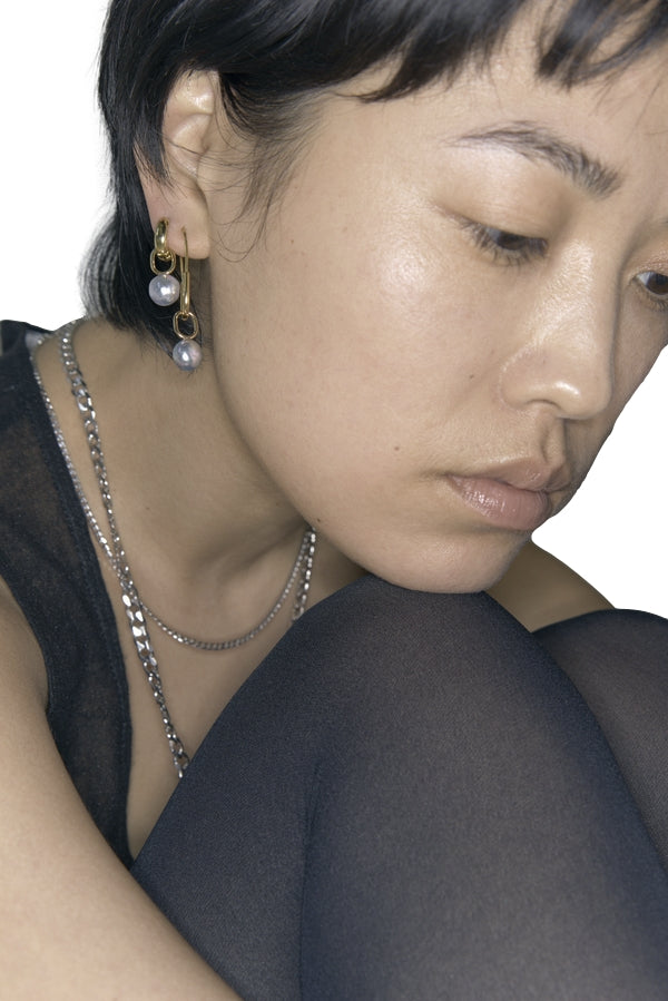 Maria Black Saffi Necklace 43 Silver Smykke Sølv - modostore.no