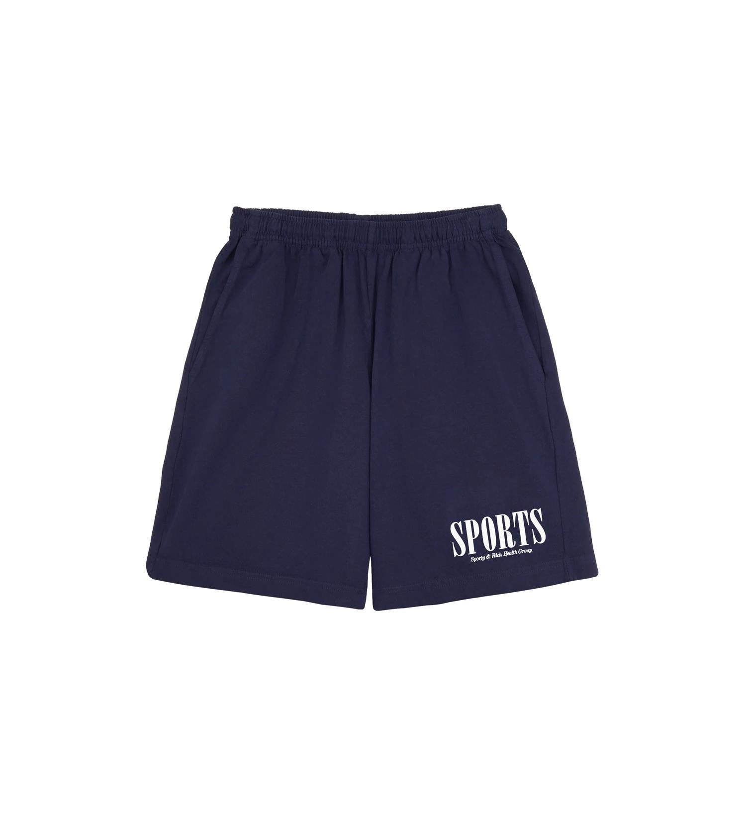 Sporty & Rich Sports Gym Short Shorts Mørkeblå - [modostore.no]