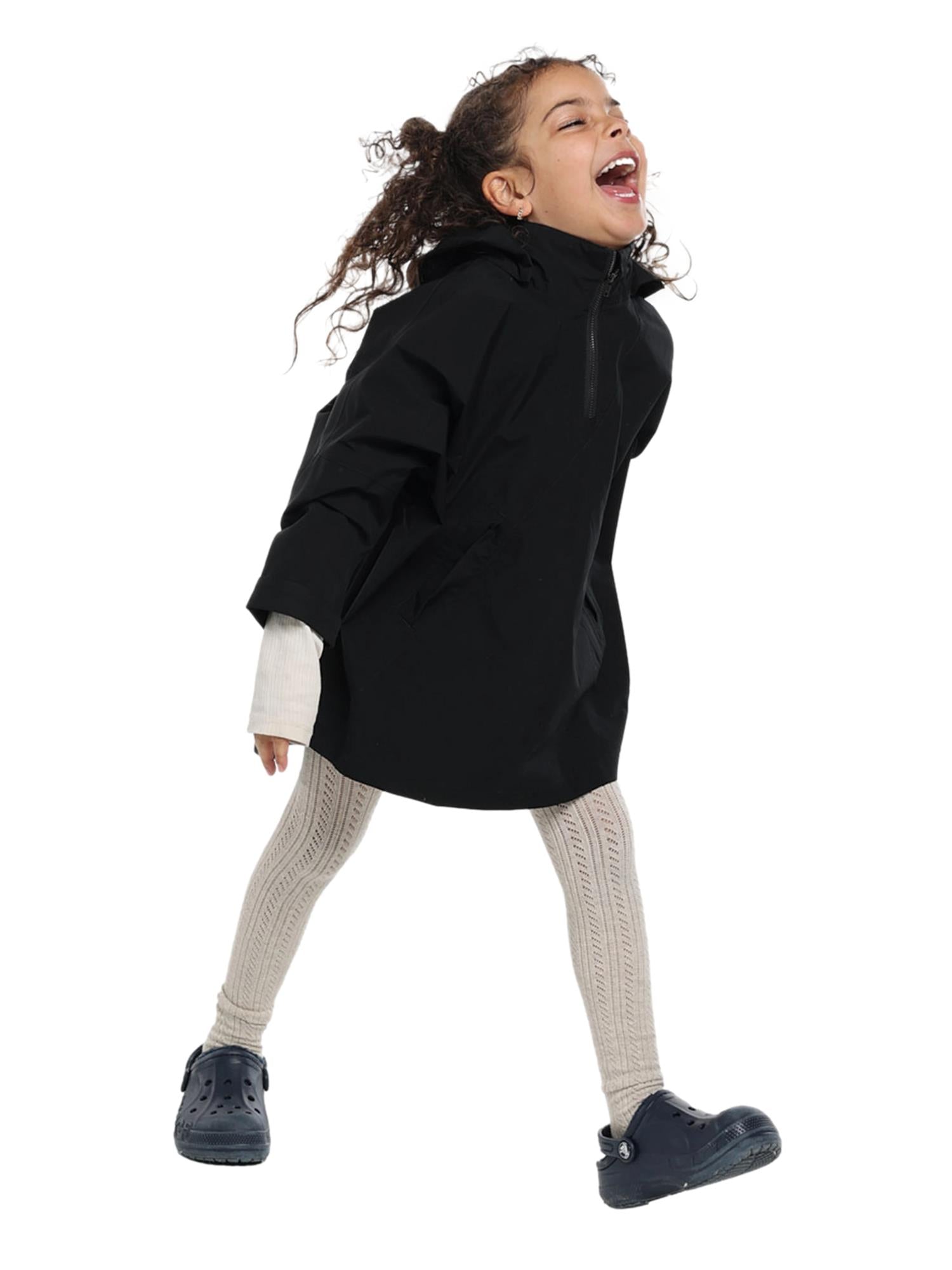 Blæst Aalesund Mini Poncho Black Jakke Sort - modostore.no