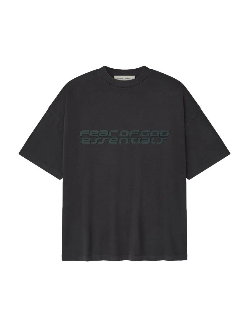 Fear of God Essentials 90'S Short Sleeve Tee T-shirt Vasket Sort - modostore.no