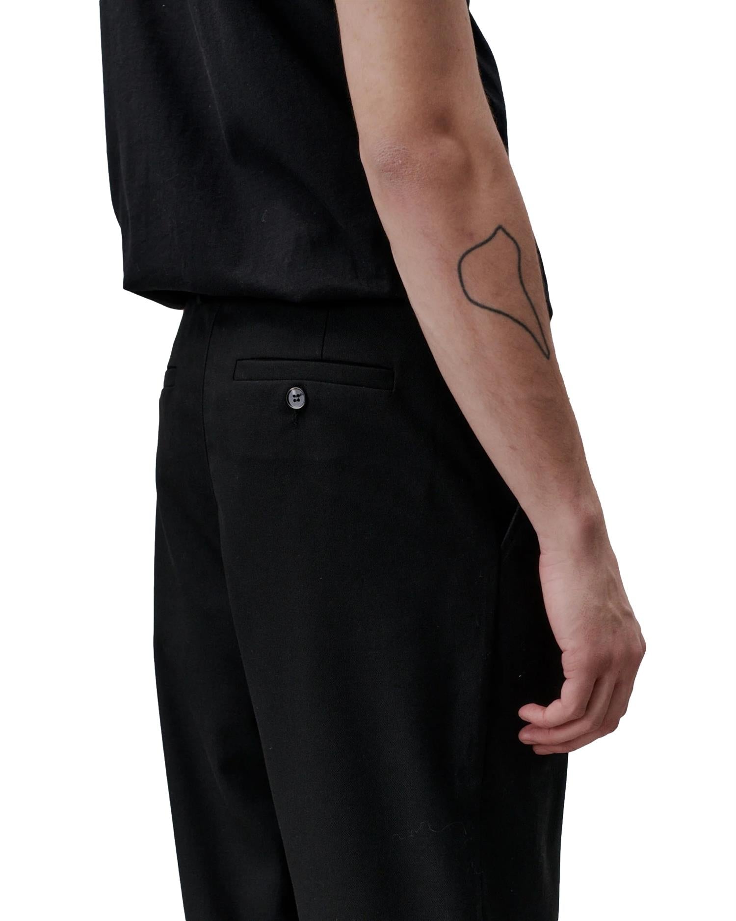 Libertine Libertine Smoke Bukse Sort - modostore.no