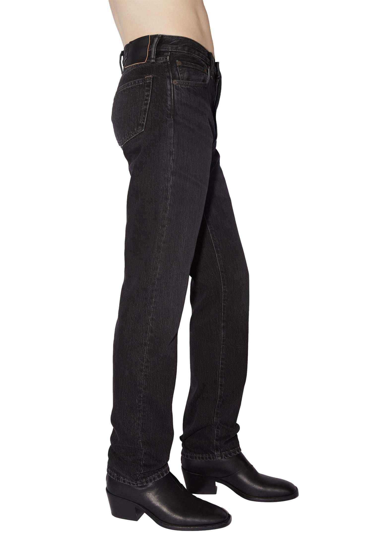 Acne 1996 Vintage Black Jeans Vasket Sort - modostore.no