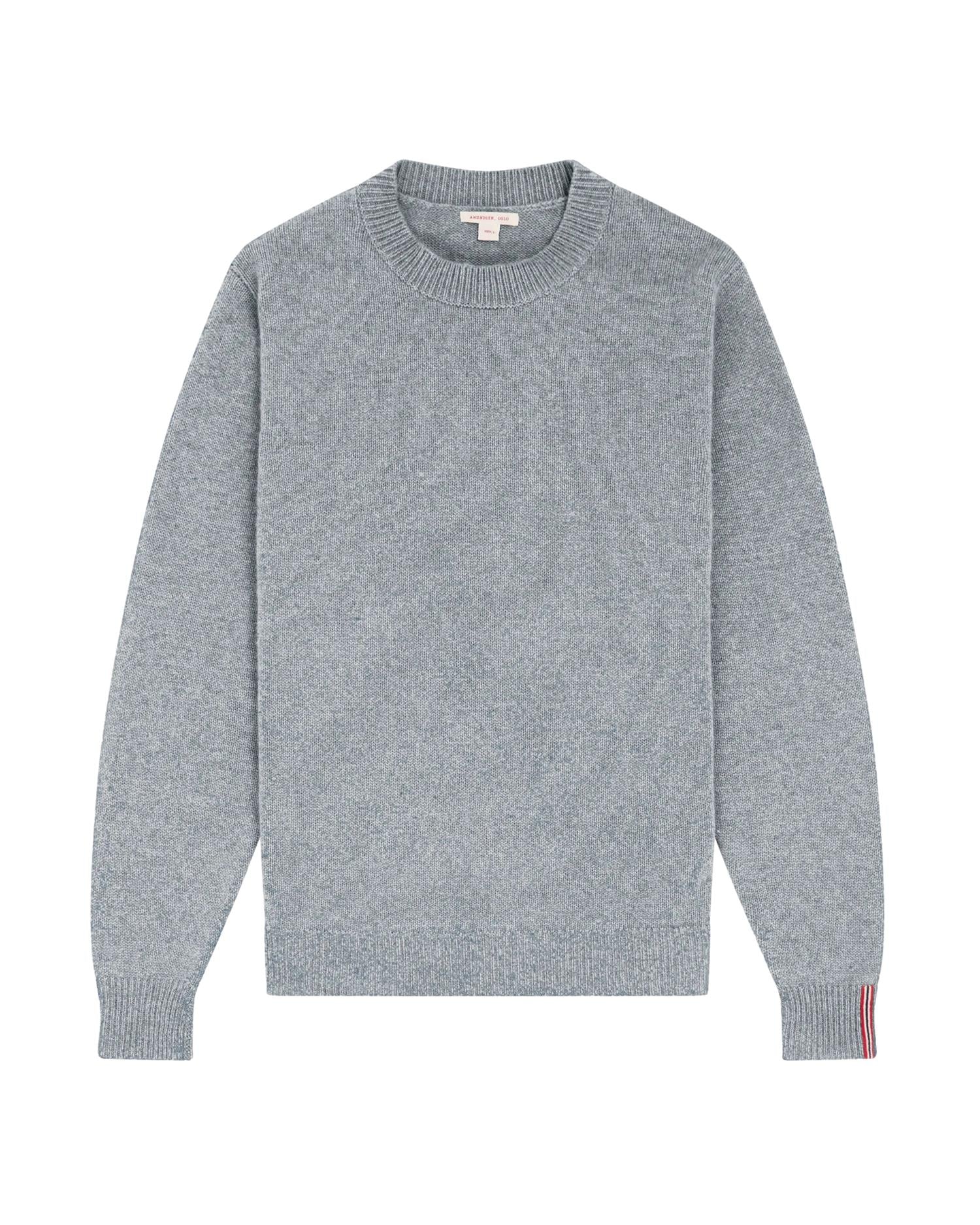 Amundsen Lodge Sweater Mens Genser Gråblå