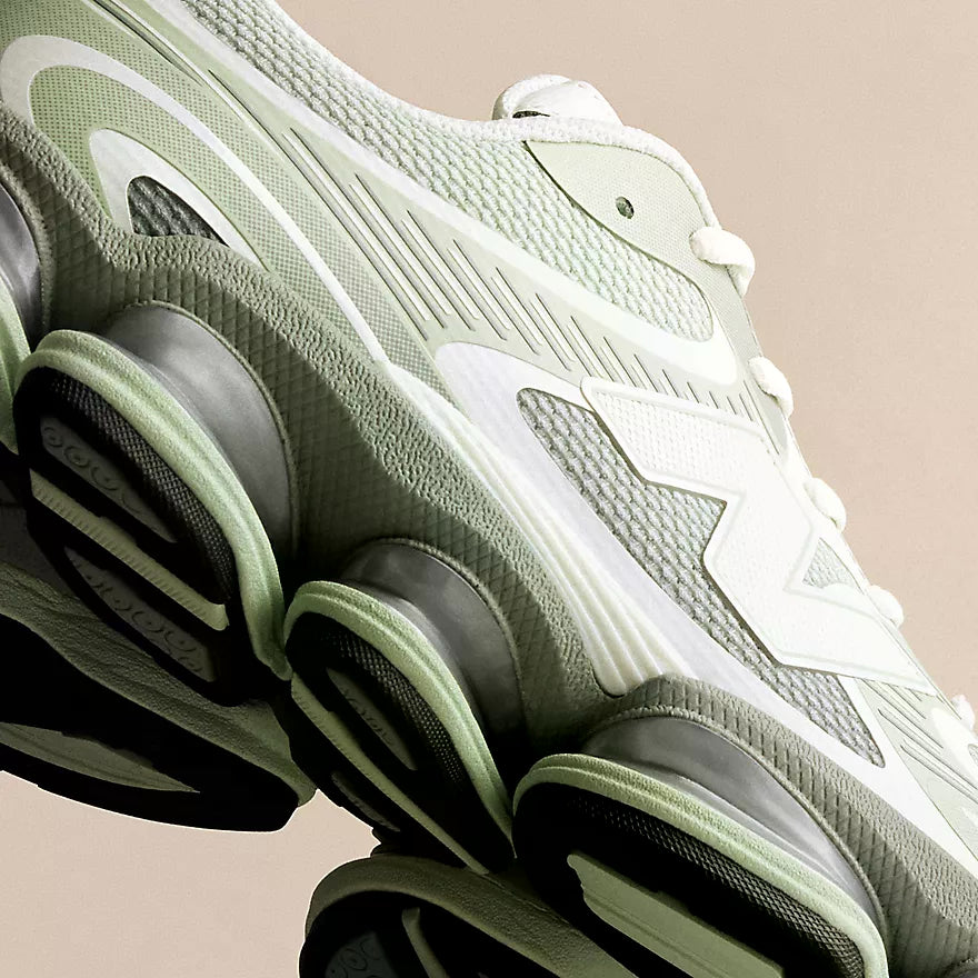 New Balance Abzorb 2000 2UU Silver Moss Sko Grå Og Grønn