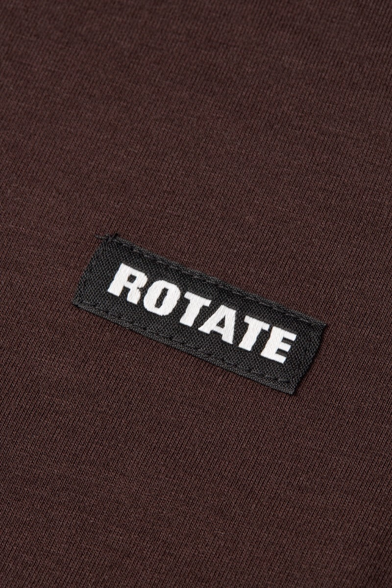 ROTATE Long Sleeve T-Shirt Genser Brun