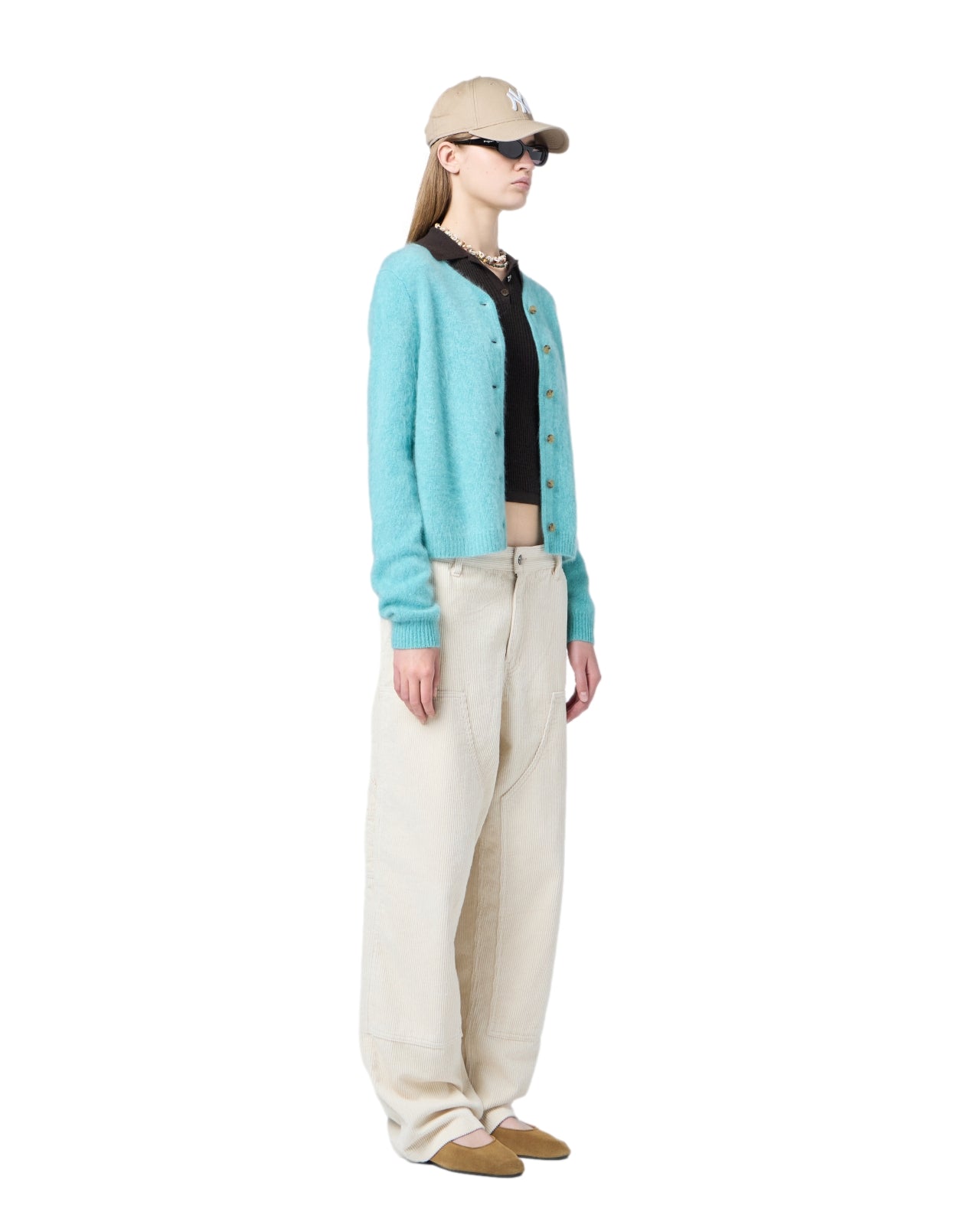 Guest In Residence Grizzly Cardigan Cardigan Turkis - modostore.no