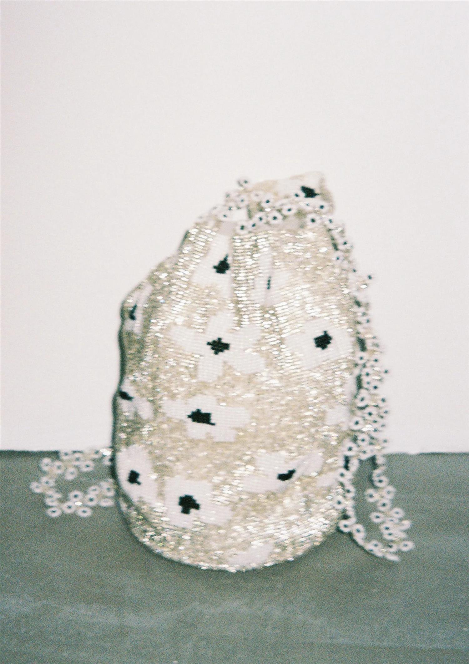 Pura Utz Silver Flower Dream Bag Veske Sølv / Sort