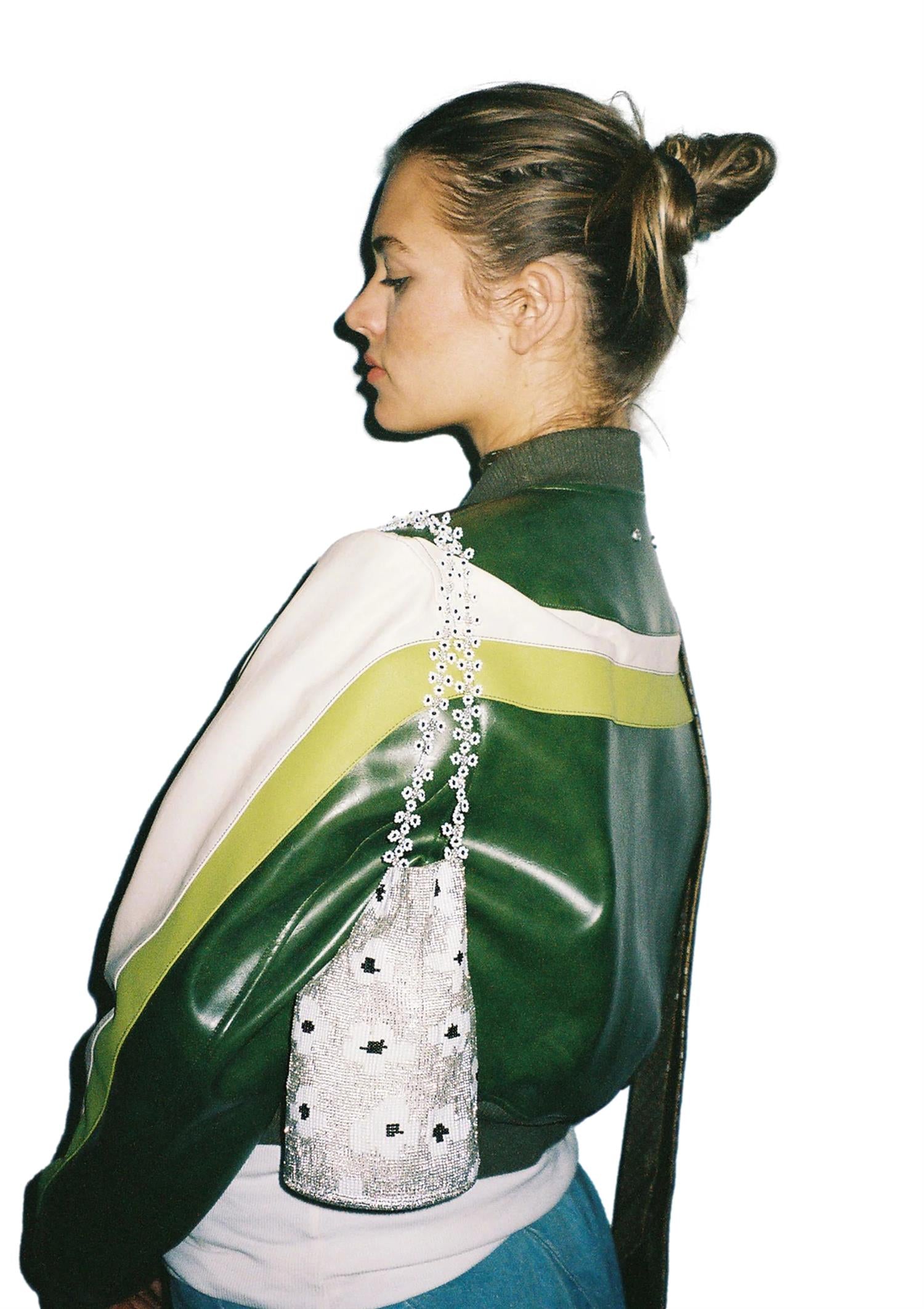 Pura Utz Silver Flower Dream Bag Veske Sølv / Sort