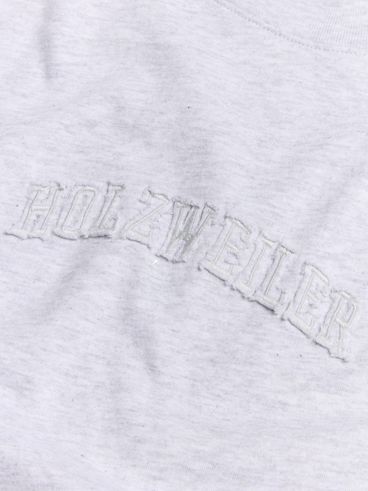 Holzweiler Ranger College Tee T-shirt Lys Grå Melert