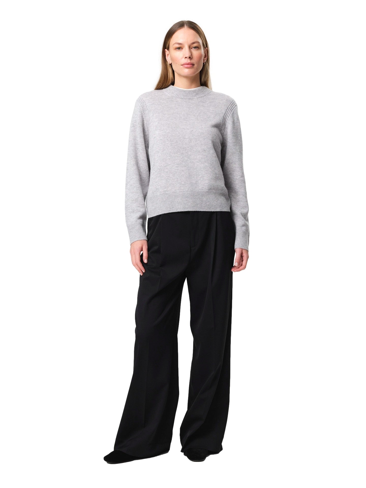 Julie Josephine Alma Sweater Genser Grå