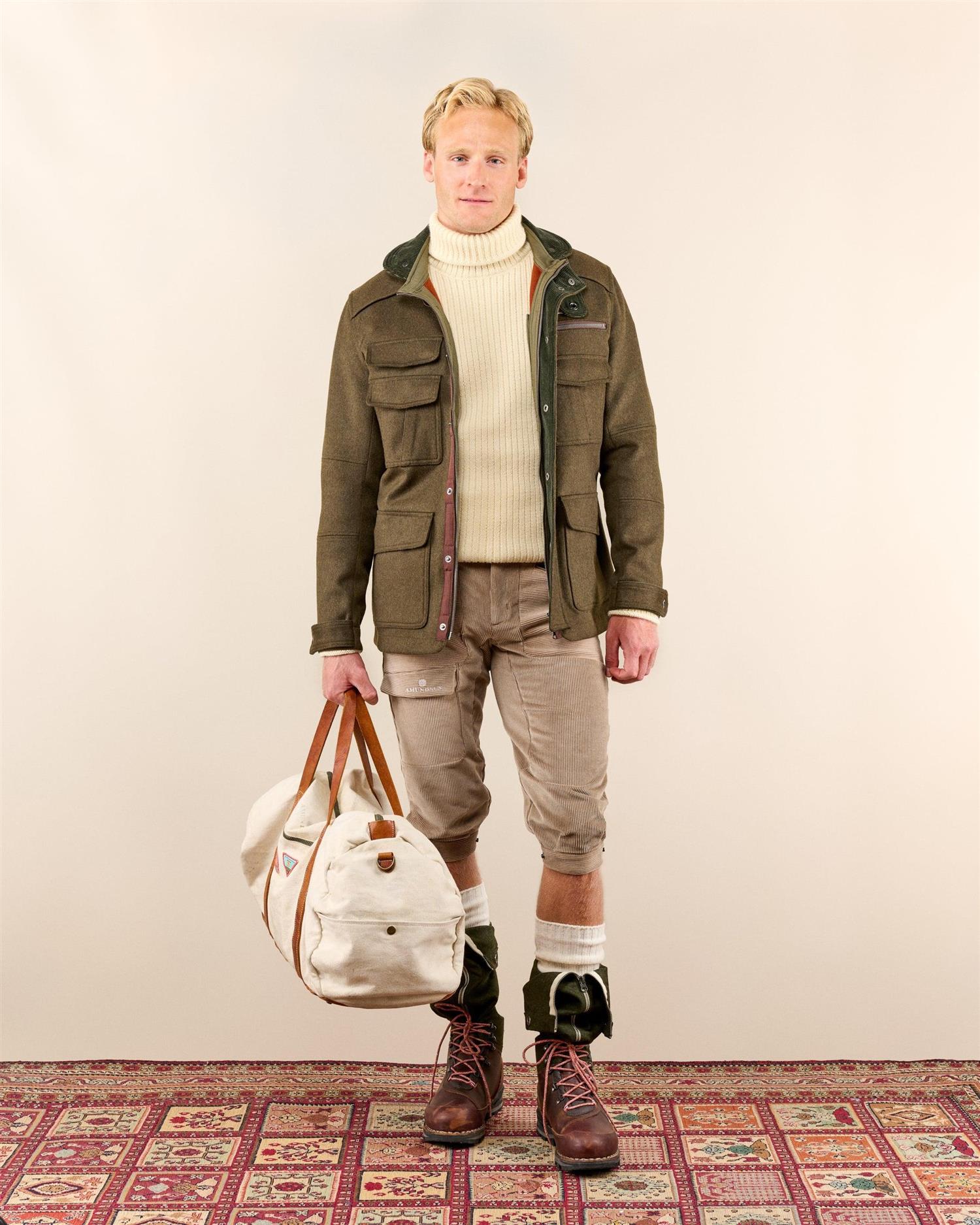 Amundsen Huntsman Jacket Mens Jakke Mørkegrønn