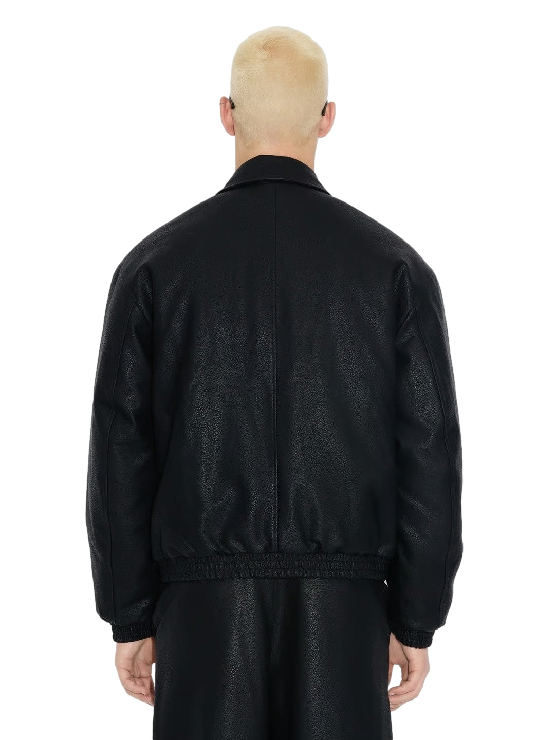 Holzweiler Claus Faux Leather Jacket Jakke Sort